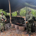 Incautación en laboratorio de Putumayo