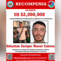 La recompensa que ofrece la DEA por Sebastián Marset Cabrera.