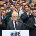 Miguel Uribe Londo??o en el lanzamiento de su precandidatura presidencial