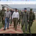Ministro de Defensa, en consejo de seguridad con el alcalde de Cali y la gobernadora del Valle.