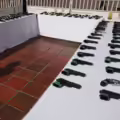 Decomiso de armas en Cali.