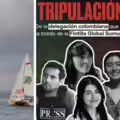 Miembros de la delegación colombiana de la Flotilla Global Sumud.
