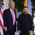Donald Trump y Volidimir Zelenski