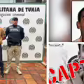 Alias Rey es capturado en Tunja.