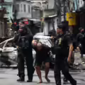Operativos contra bandas criminales en Río de Janeiro.