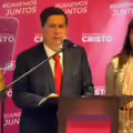 Juan Fernando Cristo oficializó su candidatura presidencial.