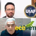 Arriba: Isaac Beltr??n, el presidente Gustavo Petro y Eduardo Llin??s. Abajo: 'Pap?? Pitufo', Alberto Vergara y Ricardo Roa, cabeza de Ecopetrol.