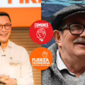 Carlos Caicedo, líder de Fuerza Ciudadana, y Rodrigo Londoño, líder de Comunes