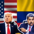 El presidente Donald Trump y Nicolás Maduro.