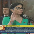 Delcy Rodríguez juramenta como presidenta encargada