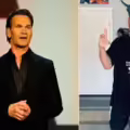 Patrick Swayze y su hermano menor Sean Swayze