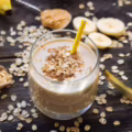 Batido de avena para aumentar la masa muscular.