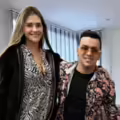 Yeison Jiménez y su esposa Sonia Restrepo.