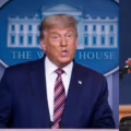 Donald Trump y Masud Pezeshkian.