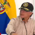 Gustavo Petro en el consejo de ministros del 10 de febrero desde Montería.