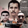Collage El Mencho / Cartel Jalisco Nueva Generación