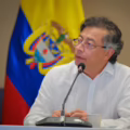 El presidente Gustavo Petro en Cartagena.
