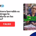 El lapicero borrable que muestra un video no es el que se usa en las elecciones de Colombia en 2026