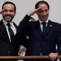 Abelardo de la Espriella junto a Jose Manuel Restrepo.