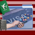 Collage visa/ Estados Unidos