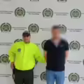 Uno de los capturados.
