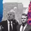 Donald Trump, presidente de EE. UU.; y el secretario de Defensa, Pete Hegseth.