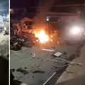 Se reportó la detonación de una motobomba frente a la estación de Policía de Briceño.