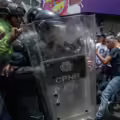 Protesta por el aumento del salario mínimo en Venezuela / 9 de abril 2026