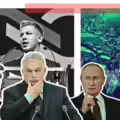 Donald Trump, presidente de Estados Unidos; Viktor Orbán, primer ministro de Hungría; y Vladimir Putin, presidente de Rusia.