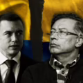 Gustavo Petro y Daniel Noboa
