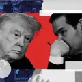 El secretario de Estado, Marco Rubio; y el presidente de Estados Unidos, Donald Trump.