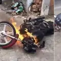 Motociclista en Brasil