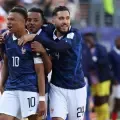 Kylian Mbappé marca contra Irak