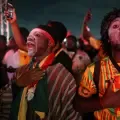 Hinchas de Ghana