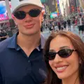 Erling Haaland y su novia