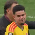 Desgarrador llanto de Luis Díaz y Juan Fernando Quintero tras eliminación de Colombia