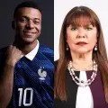 La senadora paraguaya Celeste Amarilla, quien insultó públicamente a Kylian Mbappé