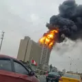 Incendio en Lima.