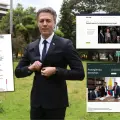 Un sitio web ligado a una empresa constituida por el exalcalde de Medellín, Daniel Quintero, levantó polémica.