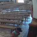 Robo captado en cámara.
