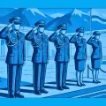 La cúpula militar siempre ha estado presente en las posesiones presidenciales.