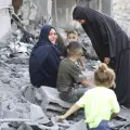 Israel bombardeó el 31 de julio a medianoche una vivienda en el barrio de Al Saftawi, en la ciudad de Gaza