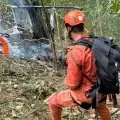 Accidente de helicóptero en Brasil.