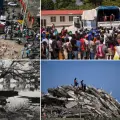 Terremotos de América Latina: Colombia (arriba, izq.); Valdivia, 1960; Haití, 2010 y Venezuela 2026.