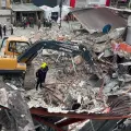 Edificio se derrumbó por el terremoto en Chocó.