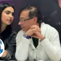 Juliana Guerrero, Gabriela Muñoz y Gustavo Petro