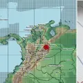 Fuerte temblor hoy en Colombia