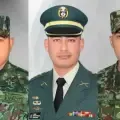 Los tres mlitares asesinados en el ataque en Ocaña.
