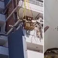 El colapso total del piso 12 del edificio Invico, en Pereira.