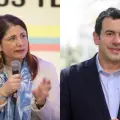 Iris Marín, defensora del Pueblo (izquierda); Rodrigo Lara, ministro del Interior (derecha).